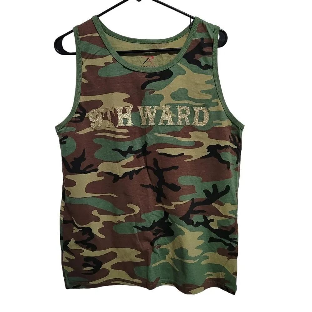 Camo New Orleans 9th ward tank